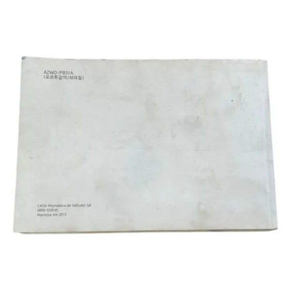Manual Proprietário  Santa Fé 3.3 V6  2015