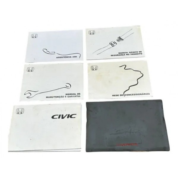 Manual Proprietário Honda Civic 2001 2002 2003 2005 K352