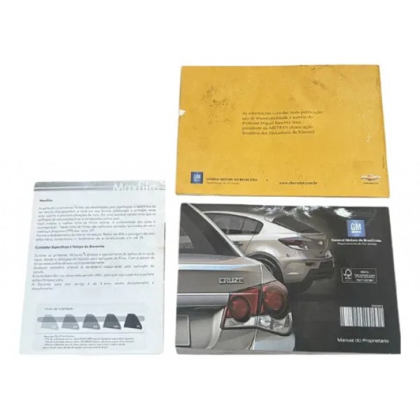 Manual Proprietário Chevrolet Cruze Ano 2013