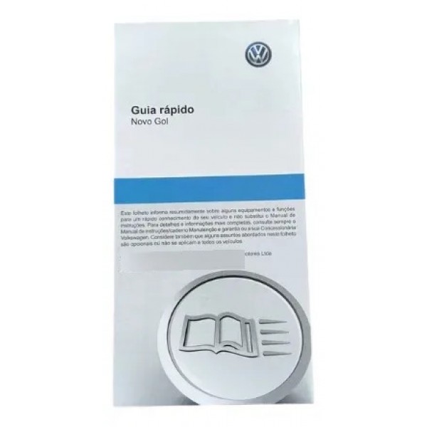 Manual Do Proprietário Original Gol 1.0 8v 2014 A 2015