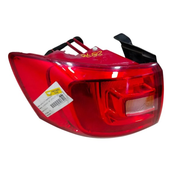 Lanterna Traseira Esquerdo Vw Jetta 2011 2012 2013 Detalhe Esquerdo/motorista Vermelho