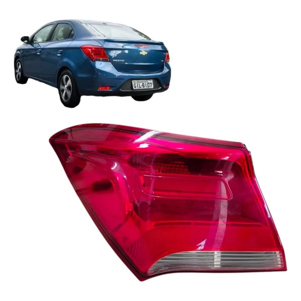 Lanterna Traseira Esquerda Gm Prisma 2017 2019 2020 Detalhe Esquerdo/motorista