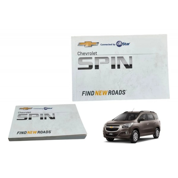 Manual Proprietário Chevrolet  Gm  Spin 2016 2017 2018 2019