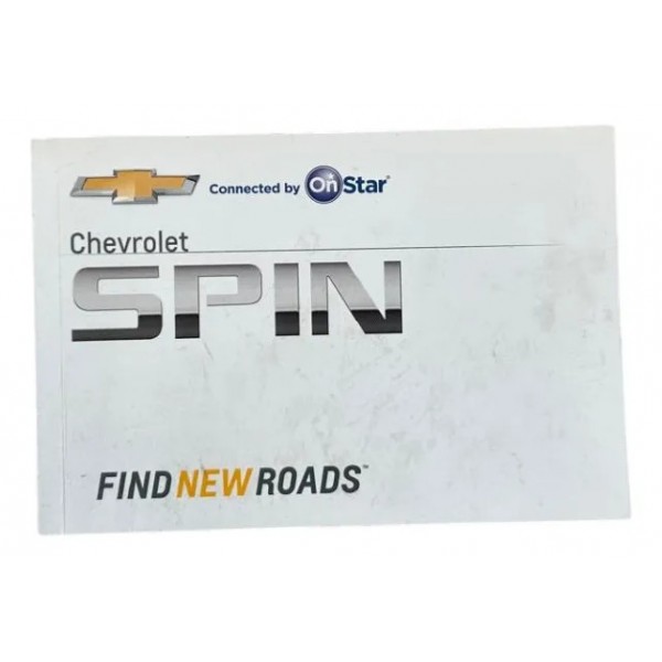 Manual Proprietário Chevrolet  Gm  Spin 2016 2017 2018 2019
