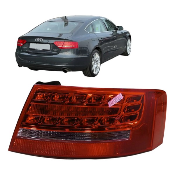 Lanterna Direita Audi A5 2009 2010 2011 2012 Led Original Direito/passageiro