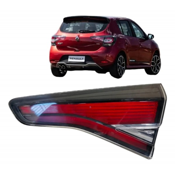 Lanterna Direita Sandero Stepway 2022 2023 Aplique Tampa Direito/passageiro Preto