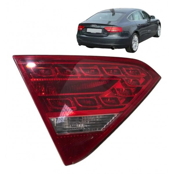 Lanterna Esquerda Tampa Traseira Audi A5 2009 2010 2011 2012 Esquerdo/motorista Vermelho