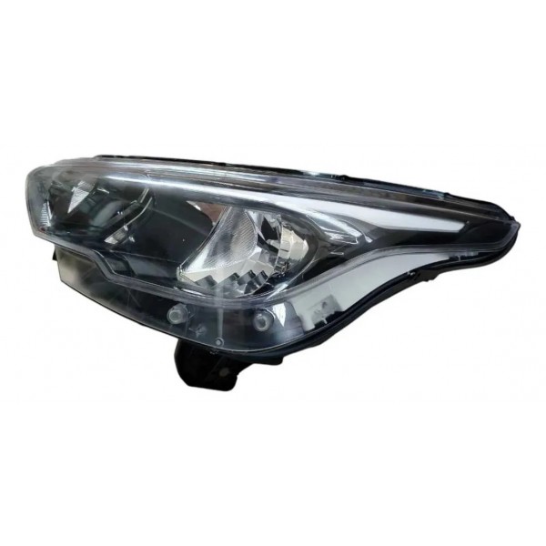 Farol Esquerdo Argo Drive 2018 2019 2020 2021 C/mascara Ngra Esquerdo/motorista