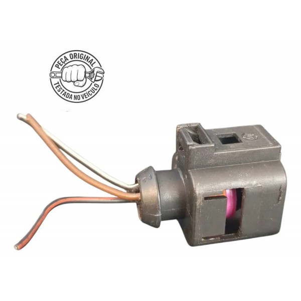 Plug Sensor Brake Light Luz Cilindro Freio Vw Gol G6 G7 G8