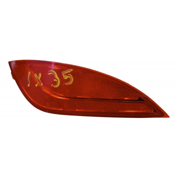 Refletor Olho Gato Esquerdo Hyundai Ix35 2016 2020 Detalhe Vermelho