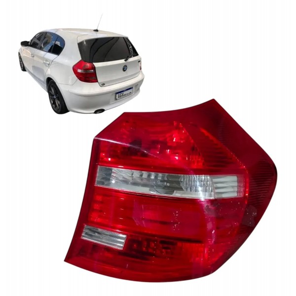 Lanterna Direita Bmw 118i 2008 2009 2010 2012 Detalhe Direito/passageiro Vermelho