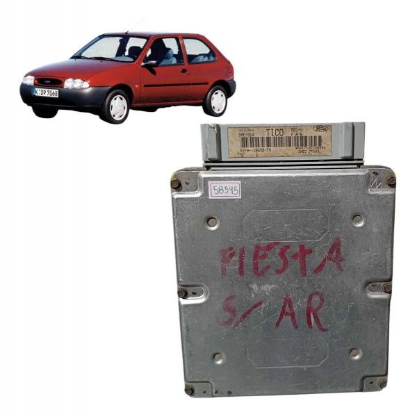 Modulo Central Injecao Eletronica Ford Fiesta 1997 1998 1999
