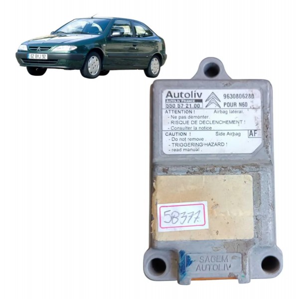 Módulo Airbag Citroën Xsara 1997 1998 1999  2000 Original