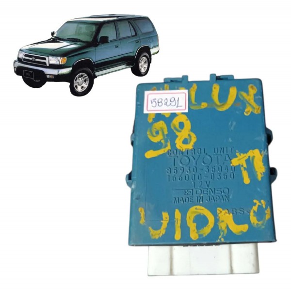 Módulo Central Tampa Traseira Toyota Hilux Sw4 1996 A 2004