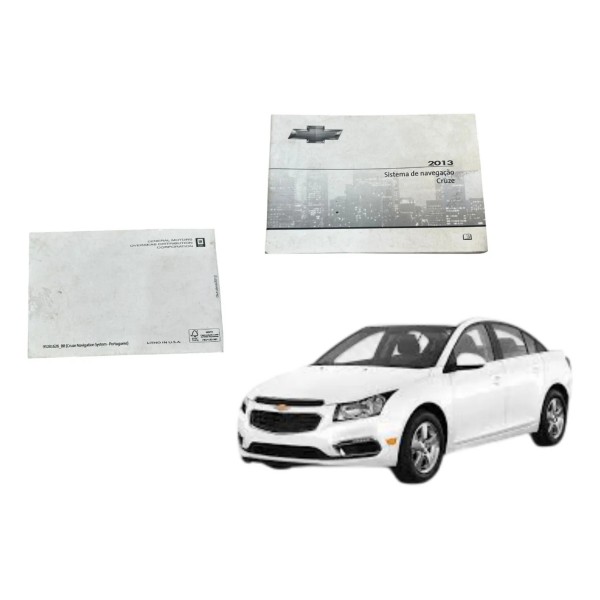 Manual Do Sistema De Navegação Do Chevrolet Cruze  2013