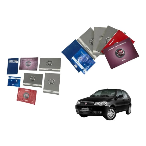 Manual Do Proprietário Fiat Palio 2008 A 2012 Original