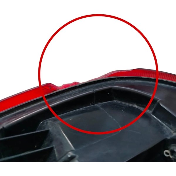 Lanterna Traseira Esquerda Onix Hatch 2020 2022 2024 Detalhe Esquerdo/motorista