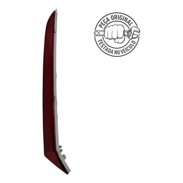 Refletor Olho De Gato Tras Esquerdo Hyundai Hb20 2013 A 2017 Vermelho