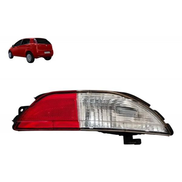 Lanterna Parachoque Traseiro Direito Fiat Punto 2008 A 2012 Direito/passageiro Vermelho