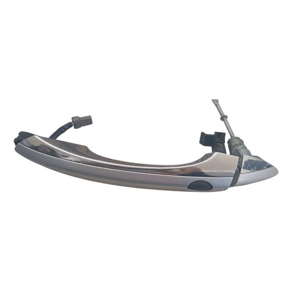 Maçaneta Externa Dianteira Esquerda Hyundai Azera 2012 2016 Prata Dianteira
