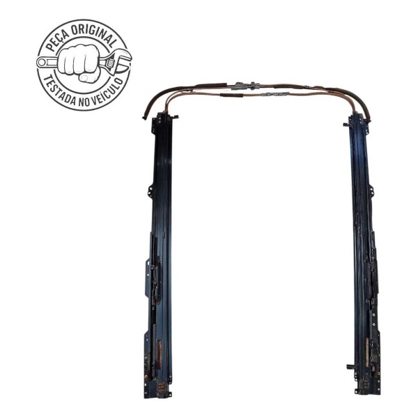 Trilho Teto Solar Hyundai Azera 2012 2013 2014 2015 2016 Preto