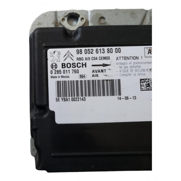 Modulo Central Airbag Peugeot 208 1.5 2014 2015 2016 2017