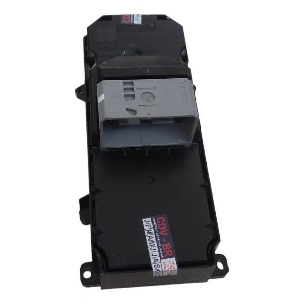 Interruptor Botão Vidro Dianteiro Esquerdo Honda Crv 2014